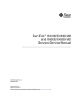 Sun Fire X4100/X4100 M2 and X4200/X4200 M2 Servers Service