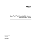 Sun Fire V215 and V245 Servers Administration Guide