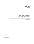 Sun Fire V20z and Sun Fire V40z Serversѕser Guide