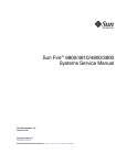 Sun Fire 6800/4810/4800/3800 Systems Service Manual