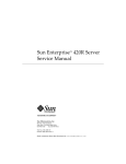 Sun Enterprise 420R Server Service Manual