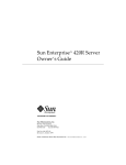 Sun Enterprise 420R Server Owner`s Guide