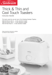 Thick & Thin and Cool Touch Toasters