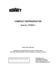 COMPACT REFRIGERATOR