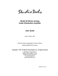 M80 User Guide_4 - Studio Technologies, Inc.