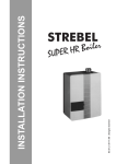 Strebel S-HR Installation Manual