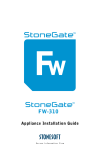 StoneGate FW-310 Appliance Installation Guide