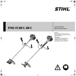 STIHL FS 360C Professional Use Brushcutter/Clearing Saw | STIHL