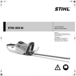 HSA 65 Cordless Hedge Trimmers | STIHL