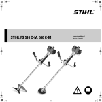 STIHL FS 510 C-M, 560 C-M