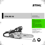 STIHL MS 192/192 C Lightweight Chain Saw Instruction Manual