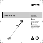 STIHL FC 95, 110 Owners Instruction Manual