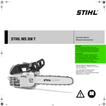 STIHL MS 200 T Arborist Chain Saw Instruction Manual | STIHL USA
