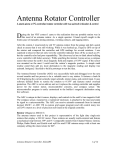 Antenna Rotator Controller