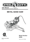 50000 - Horizontal Metal Cutting Bandsaw w
