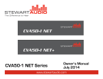 CVA50-1 NET+ - Manual (Online)