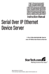 Serial Over IP Ethernet Device Server