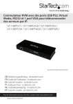 Commutateur KVM avec des ports USB PS2, Virtual