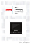 IS35 Color Display User manual