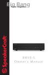 BB50-S Manual - Tech Source Distributors