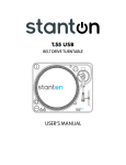 Stanton T.55 USB Manual