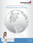 Product Guide & Catalog