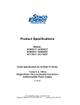TreStar Sx Product Specification