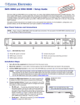 Extron SW6 and SW8 HDMI Setup Guide, rev. A