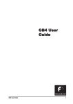 GB4 User Guide