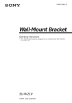 Wall-Mount Bracket - Pdfstream.manualsonline.com