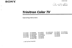 Trinitron Color TV