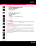 KDL-40Z5100 - Manuals, Specs & Warranty