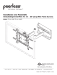 Installation and Assembly: - Select Security Systems Inc.