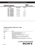 KDL-19M4000 - Manuals, Specs & Warranty