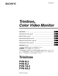 Trinitron® Color Video Monitor