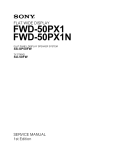 FWD-50PX1/50PX1N Service Manual