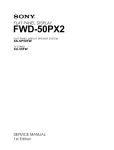 FWD-50PX2 Service Manual