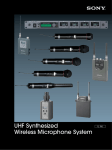 UHF Synthesized Wireless Microphone System