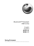 Bluetooth™Headset HBH-610a