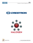 HAL Crestron Control Systems Guide