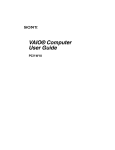 VAIO® Computer User Guide - Manuals, Specs & Warranty