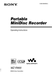 MZ-R900 - MiniDisc Community Page