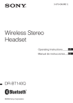 Wireless Stereo Headset