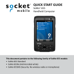 SoMo 655 Quick Start Guide