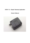 STD47 1.0 – Simple Telemetry Application Owner`s Manual