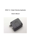 STD47 1.0 &ndash; Simple Telemetry Application Owner`s Manual