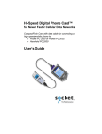 Hi-Speed Digital Phone Card™ User`s Guide