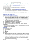 Fish Preservation by Smoking & Canning