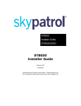 ST8050 Installer Guide - GSM/GPS Skypatrol Equipment