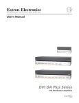 DVI DA Plus Series User`s Manual